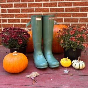 Hunter Green Women's Winter & Rain Boots
